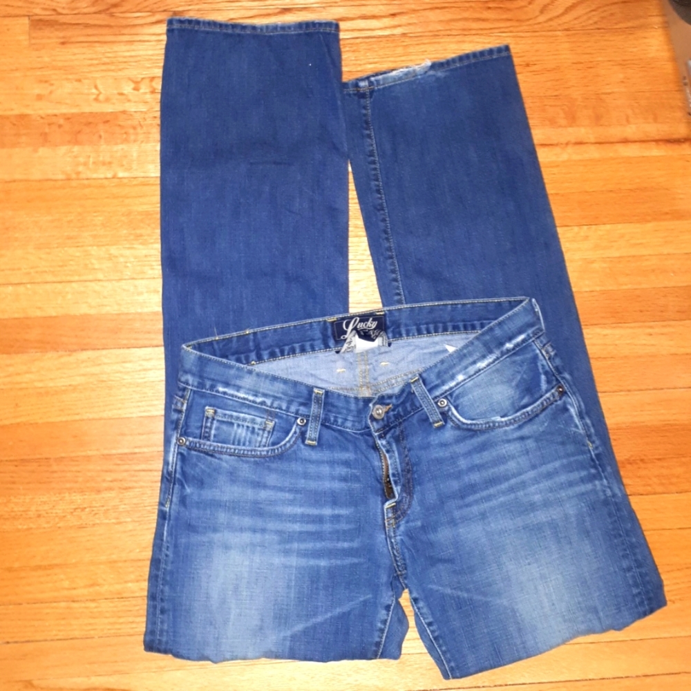Ladies Lucky Brand Jeans style Riley size 4/ 27